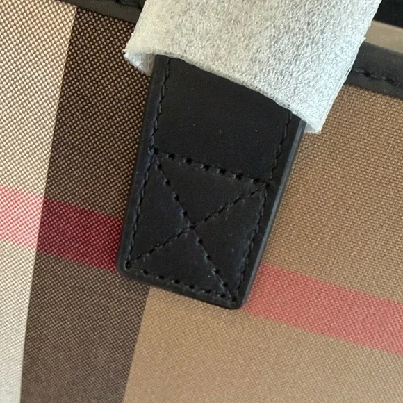 Burberry Medium Taupe Brown
Check Book Tote Bag - Picture 3 of 12